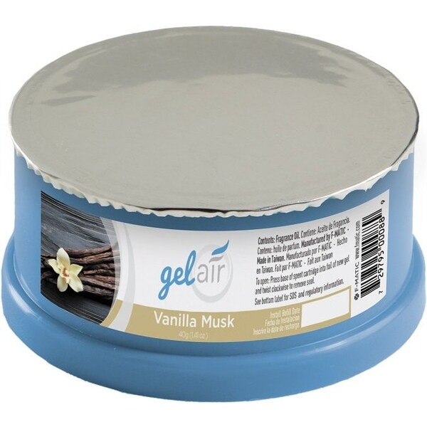 F Matic HP Vanilla Musk Gel Air Freshener Refills Sample SAMPLEC850 Zoro